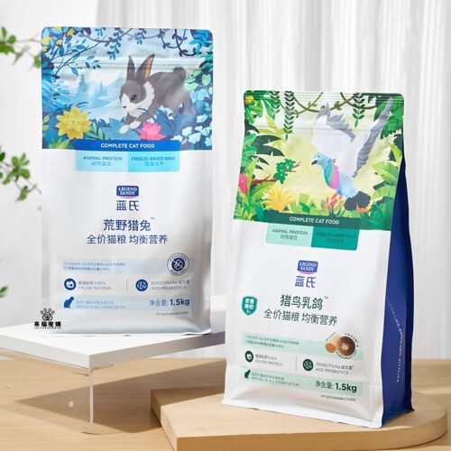 蓝氏猎鸟乳鸽冻干猫粮营养增肥
