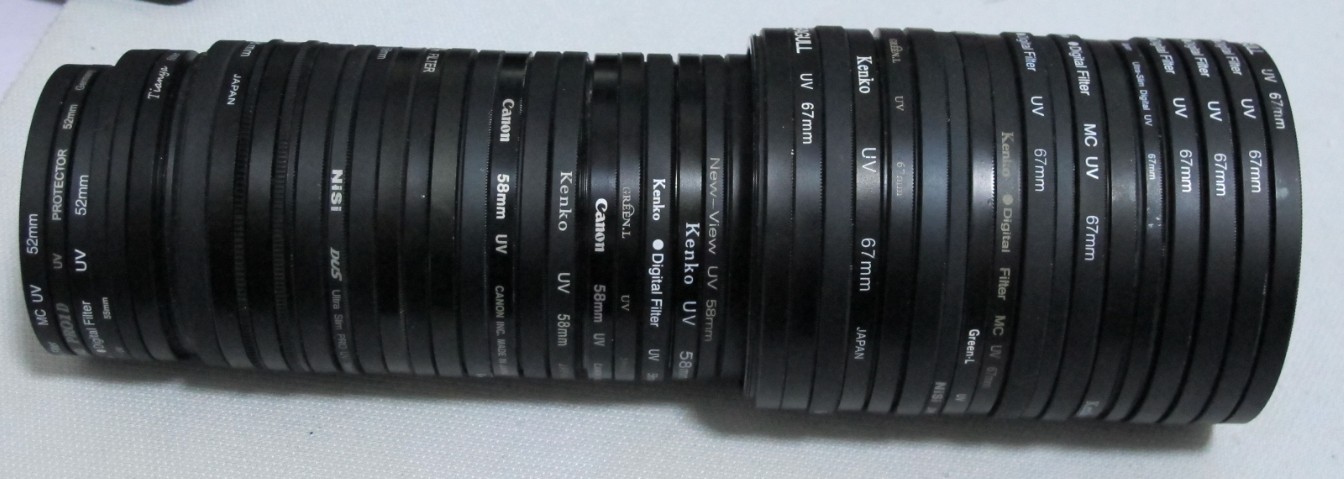 二手拆机原装正品52mm 46mm 58mm 67mm UV保护镜 有肯高等.