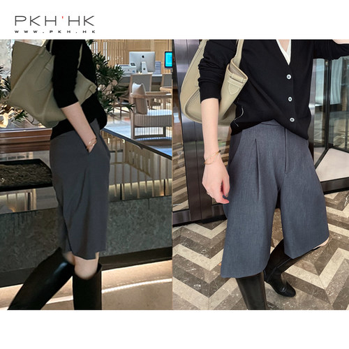 PKH.HK气质女装折扣店 日常穿衣率性风格百搭好版型厚质靴裤