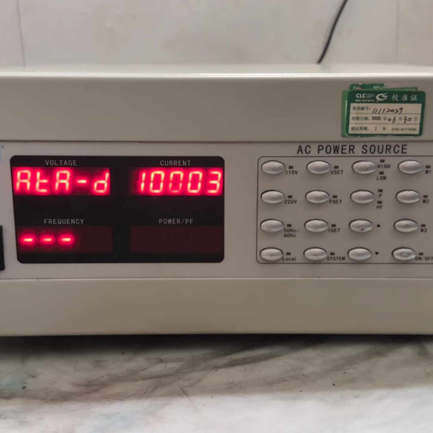 安姆泰克ATA10003（300V/400Hz/3KVA)交—议价