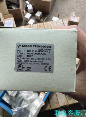 ASCON TECHNOLOGIC M6-3151-0000议价