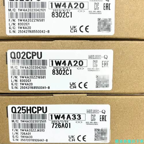 全新三菱Q02CPU 模块 现货质保一年 399. 实价现货议价