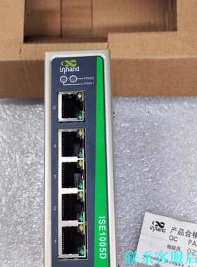 InHand映翰通 ISE1005D 工业以太网交换机 全新议价