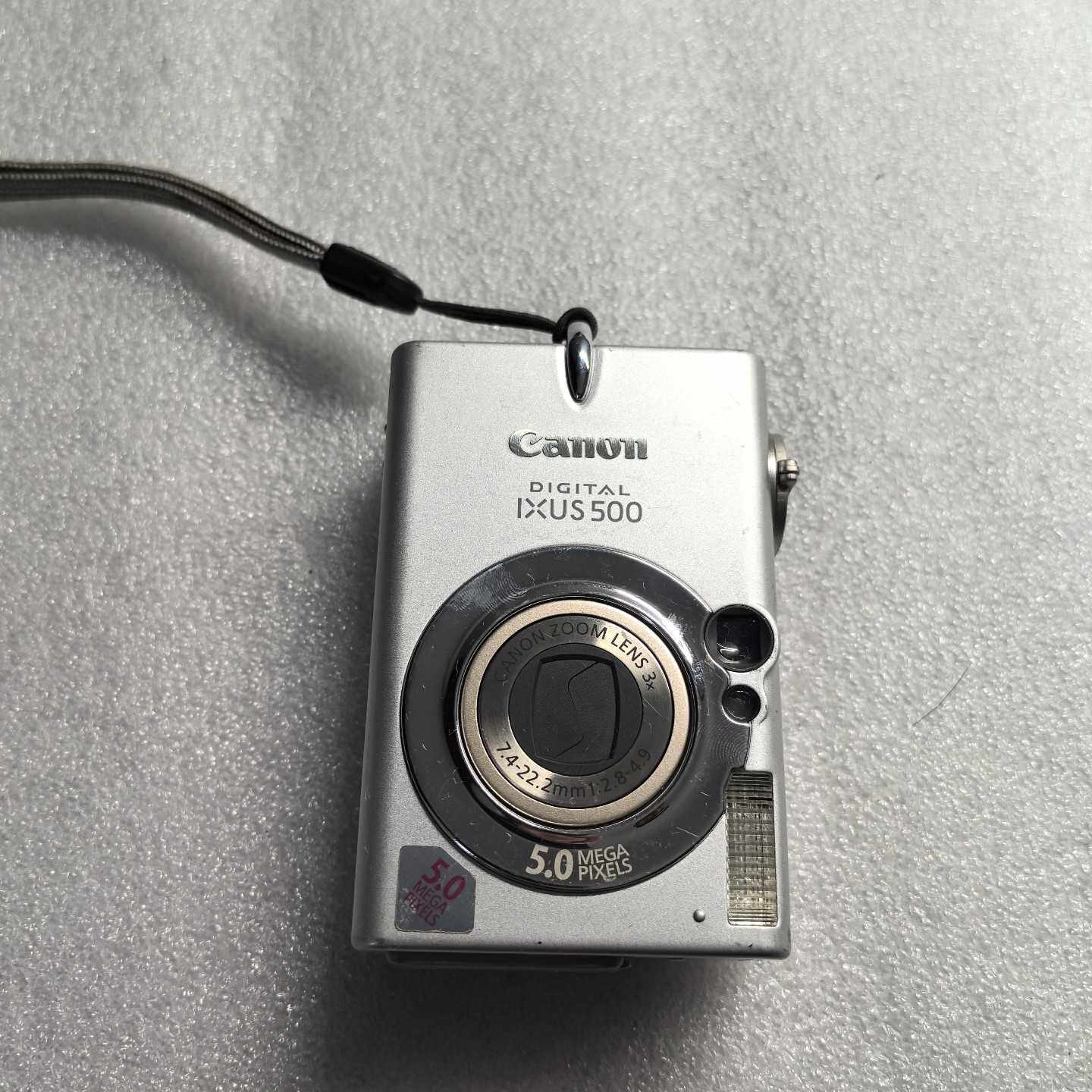 佳能IXUS 500数码相机，银色—议价