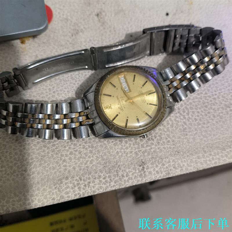 绿琴，自动，男表，2846，不走时，盘一般，品自定，按图发货议