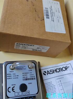 雅斯科 ASHCROFT ，全新原装进口 XLdp微差压变送议价