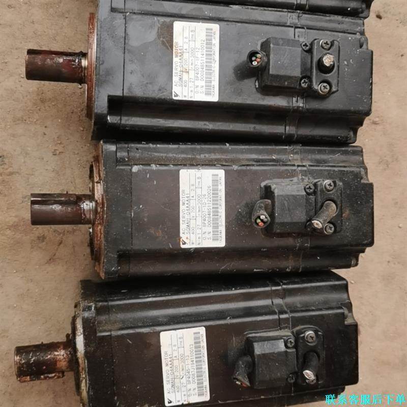 安川伺服电机，型号SGMAH-04AAA41，工人暴力拆机，议价