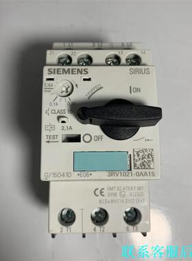 西门子断路器3RV1021-0AA15 现货一个 没有包装议价