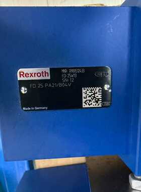 Rexroth力士乐FD 25 PA2X/B04V平衡阀德国—议价