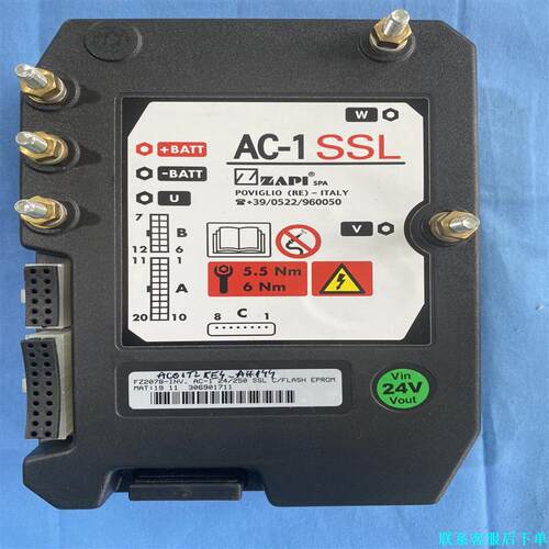 全新ZAPI AC-1 SSL电机控制器，24V输入输出，2议价