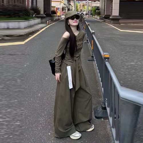 美式辣妹早秋炸街吸睛一整套穿搭