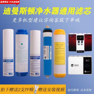迪曼斯顿净水器DM-RO100G 反渗透家用直饮净水机全套五级通用滤芯