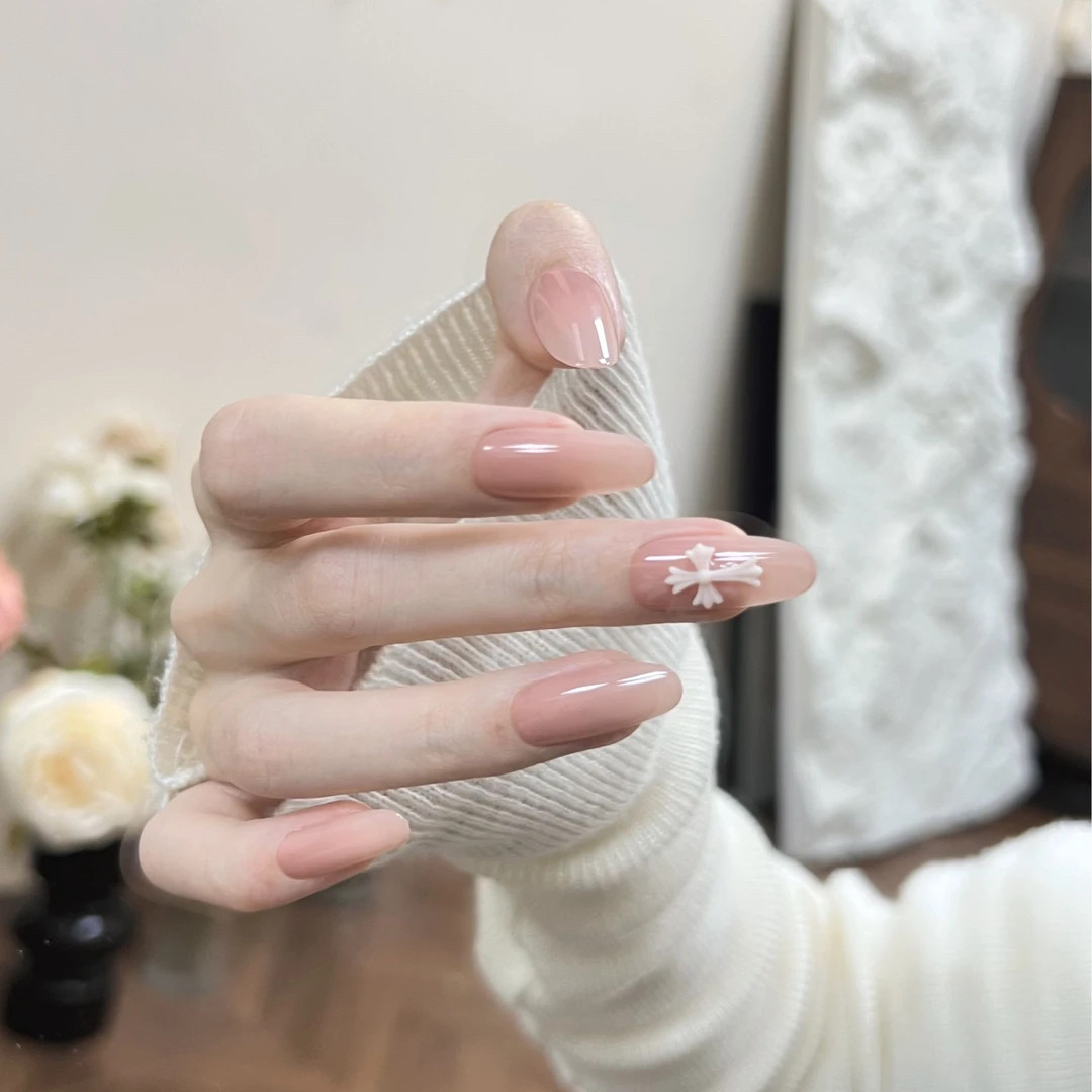 穿戴甲美甲2026新款高级手工贴片