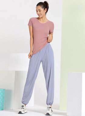 瑜伽服套装女夏季专业健身跑步运动套装高端时尚瑜加2024新款夏装