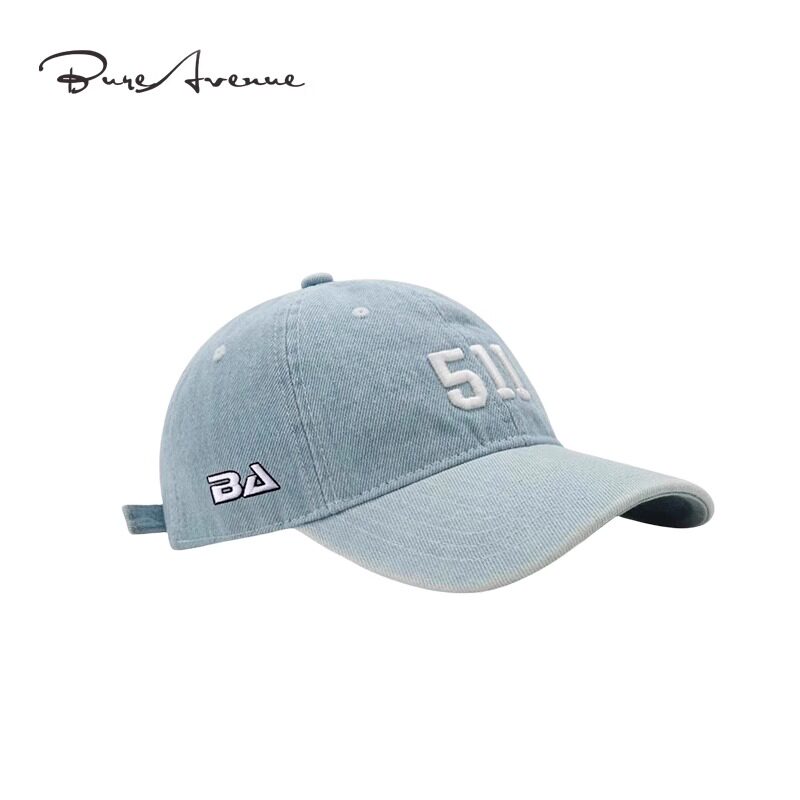 【正品现货】Bure Avenue511刺绣棒球帽子时尚百搭牛仔鸭舌帽男女