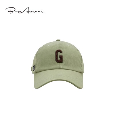 【正品现货】Bure Avenue街头潮牌毛巾绣G字母棒球帽时尚鸭舌帽潮