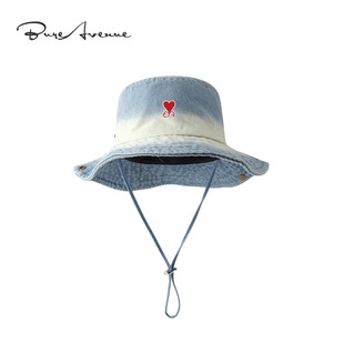 【官方正品】Bure Avenue春夏出游渔夫帽子扎染牛仔布盆帽男女潮