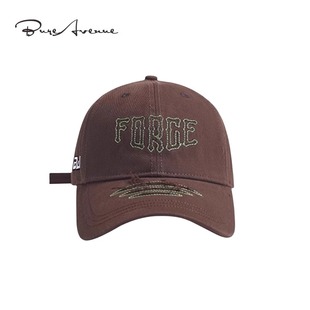 【正品现货】Bure Avenue字母刺绣棒球帽子爪痕破洞鸭舌帽男女潮
