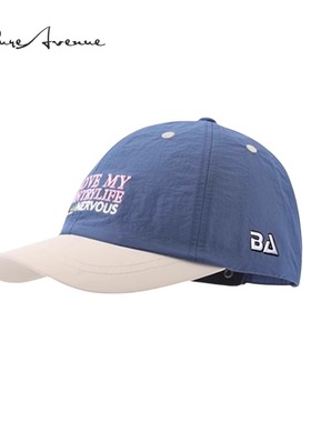 【官方正品】Bure Avenue速干透气短檐鸭舌帽子软顶棒球帽男女潮
