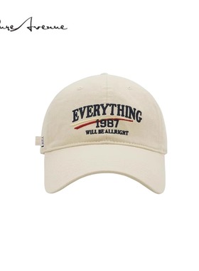 【正品现货】Bure Avenue春夏季欧美棒球帽子1987立体鸭舌帽男女