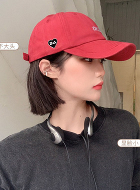 Bure Avenue鸭舌帽宽帽檐大脸加宽硬顶立体加大加深加宽棒球帽子