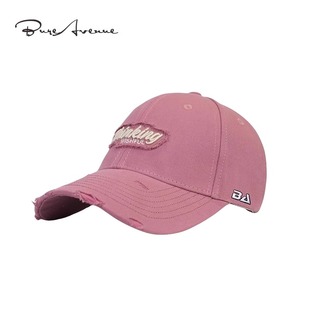 【正品现货】Bure Avenue贴布字母刺绣鸭舌帽子简约棒球帽男女潮