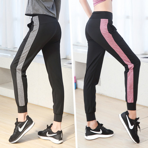 新款健身休闲裤速干九分广场舞