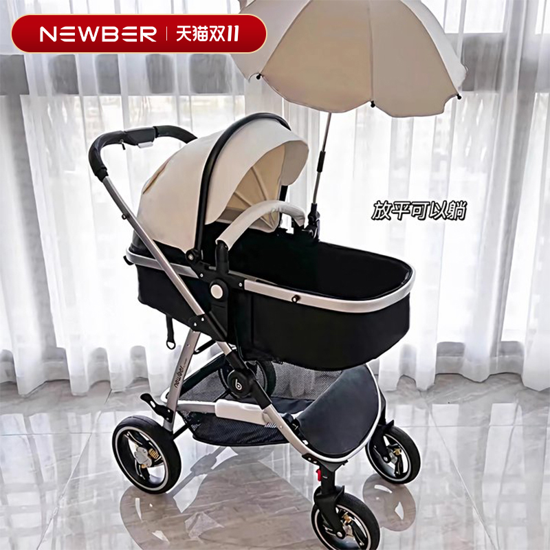 newber纽贝尔婴儿推车可坐躺婴幼儿轻便折叠高景观新生宝宝0到3岁