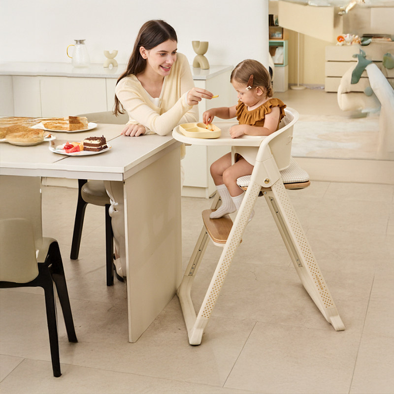 newber纽贝尔折叠成长椅宝宝学习椅儿童吃饭餐桌椅多功能婴儿座椅