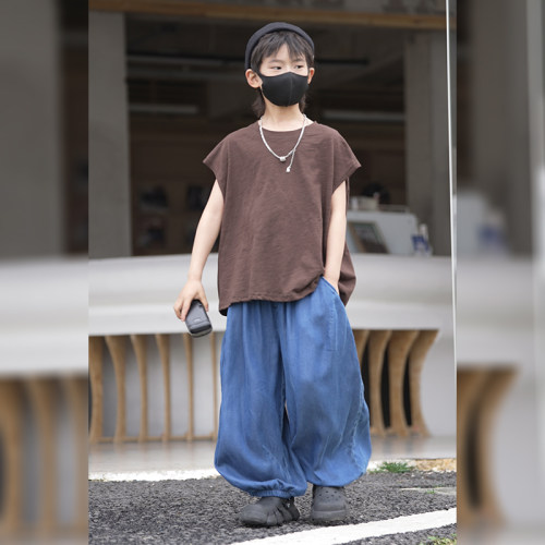 乐比妙妙屋时尚天丝防蚊裤