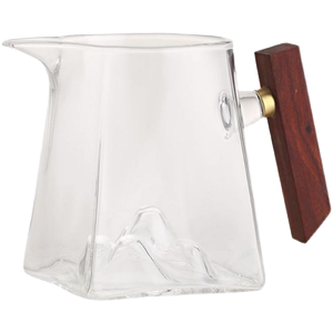 耐热观山公道杯玻璃高档公杯