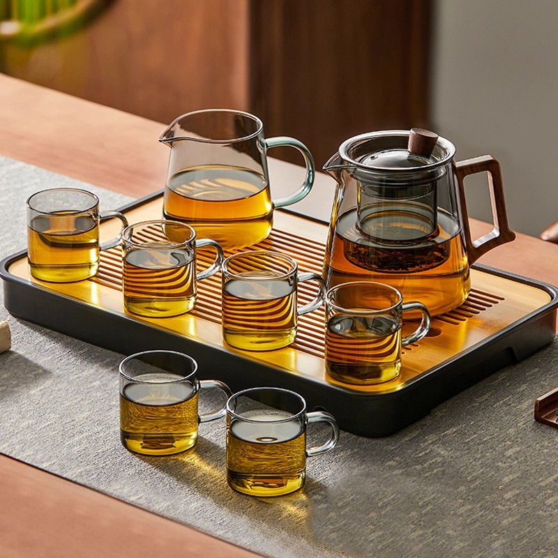 茶具套装2025新款家用玻璃泡茶壶