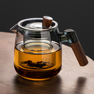 花茶壶过滤茶水分离泡茶具 玻璃泡茶壶加厚耐高温家用茶壶2025新款