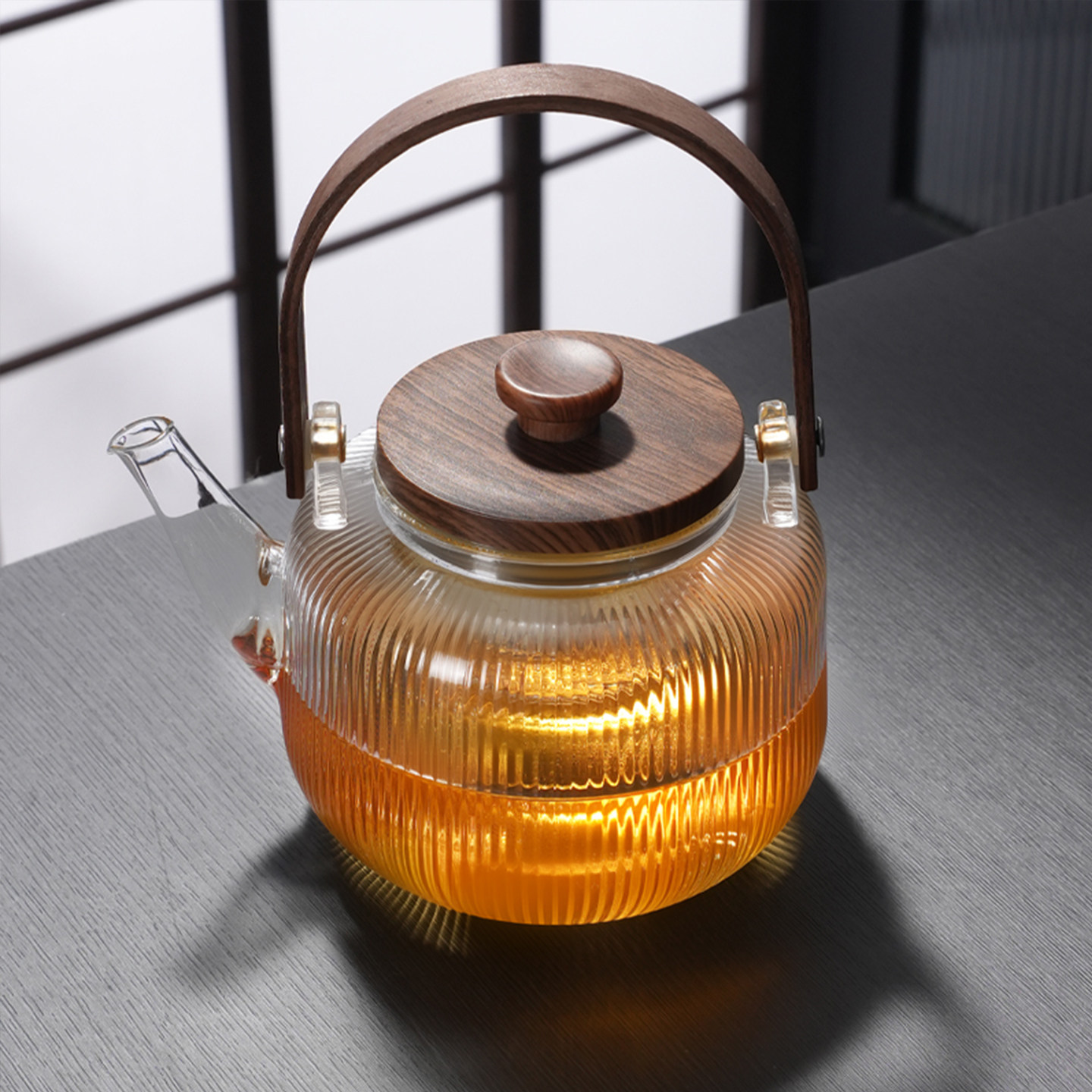 2025新款玻璃耐高温茶具茶壶泡茶家用煮茶壶电陶炉明火加热烧水壶