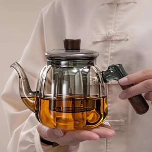 玻璃泡茶壶耐高温2025新款 煮茶壶大容量茶具茶水分离茶壶泡茶家用