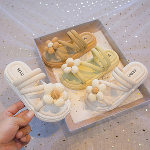 小女孩百搭夏季 女童鞋 包头软底单鞋 2025新款 一脚蹬半拖凉鞋