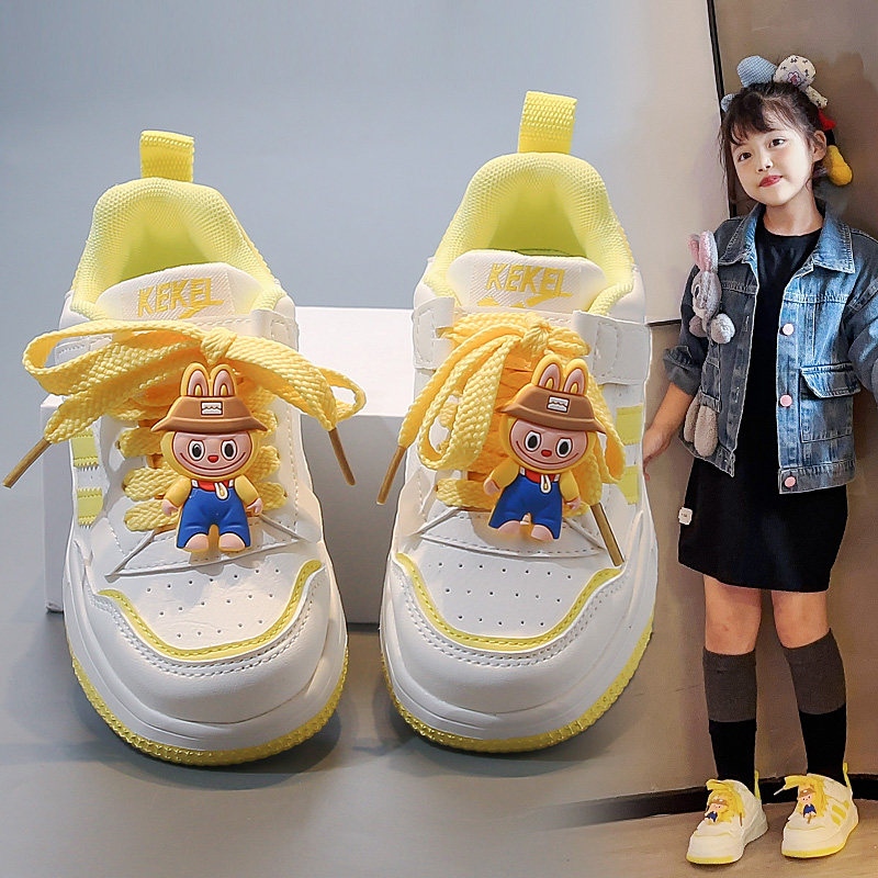 拉布布女童板鞋2026新款春秋季儿童公主运动鞋女孩休闲软底小白鞋,童鞋/婴儿鞋/亲子鞋,运动鞋,淘宝优惠券,粉丝福利购,淘宝优惠卷