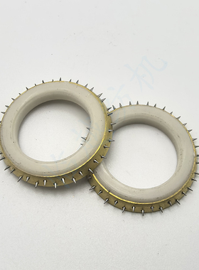 必佳乐喷气织机配件 Picanol刺环片 2排齿 四排齿 两排齿铜刺环