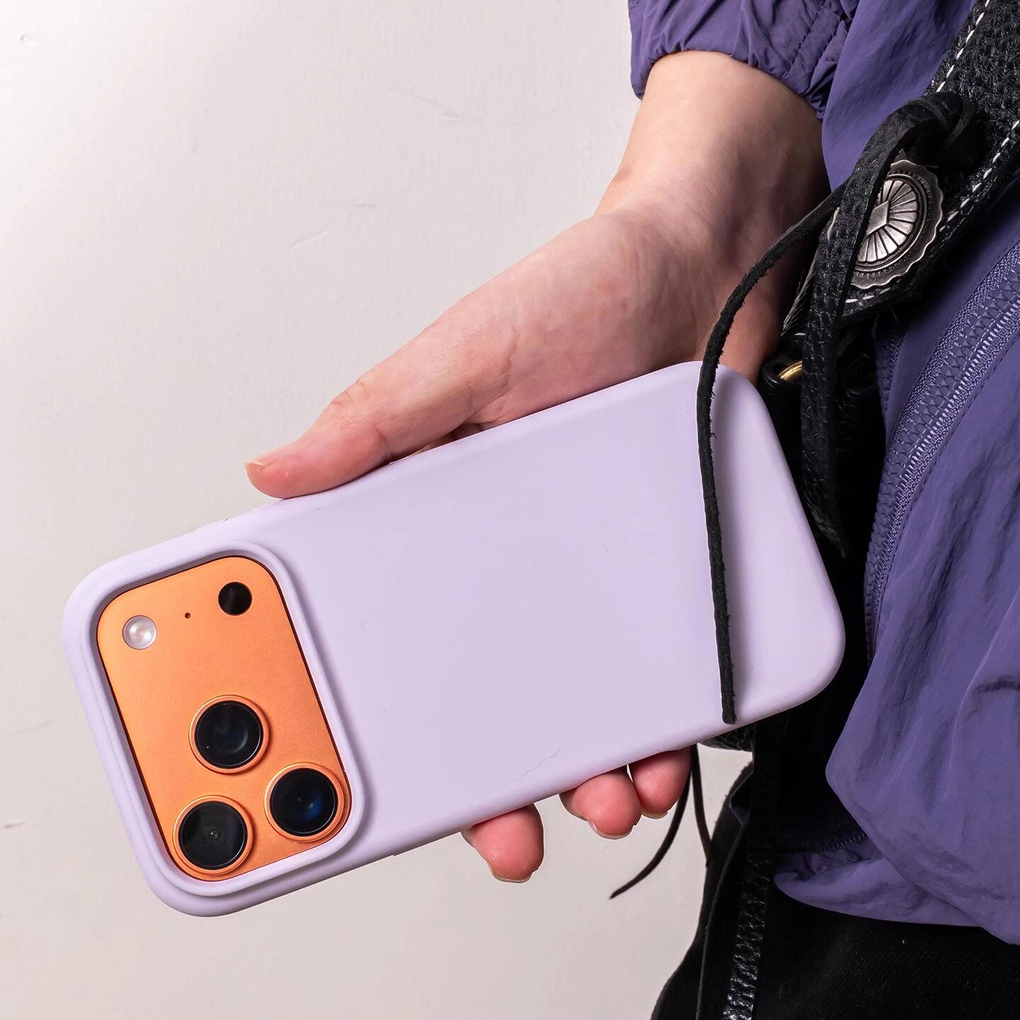 进口液态硅胶适用荣耀500手机软壳500Pro亲肤400全包豆紫色300Pro防摔magic8/7Pro男女新款6/54纯色耐脏X70套