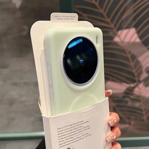 曼波绿耐脏适用oppo findx8s果冻磁吸液态硅胶X9Pro手机壳Reno15/14/13防指纹一加ace6/5Pro保护套1+15软13T