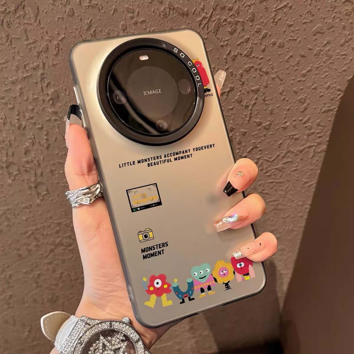 vivoX100stpu卡通ins风全包