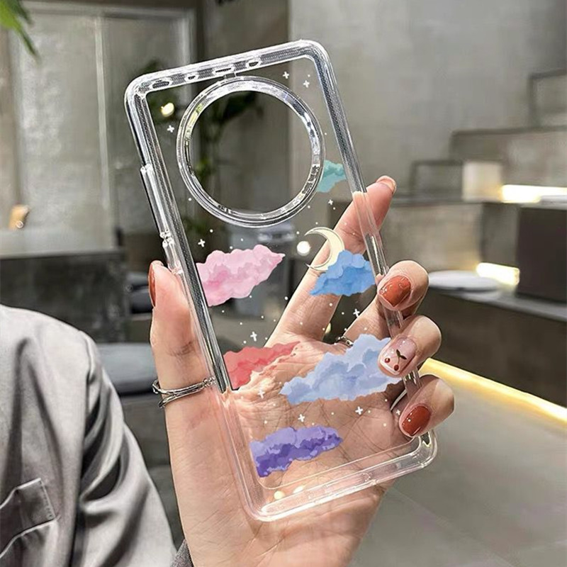 华为mate30硅胶高透简约全包防摔