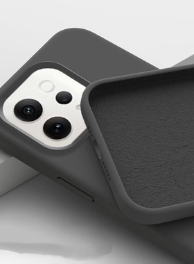 液态硅胶适用vivoS50手机壳s50promini软糯亲肤s30高级纯黑色X300pro超薄防摔X200pro肤感男款X100防摔套X90