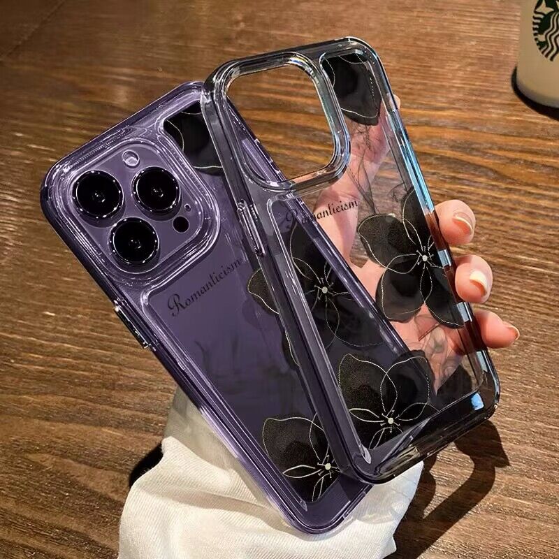 苹果14亚克力简约时尚全包