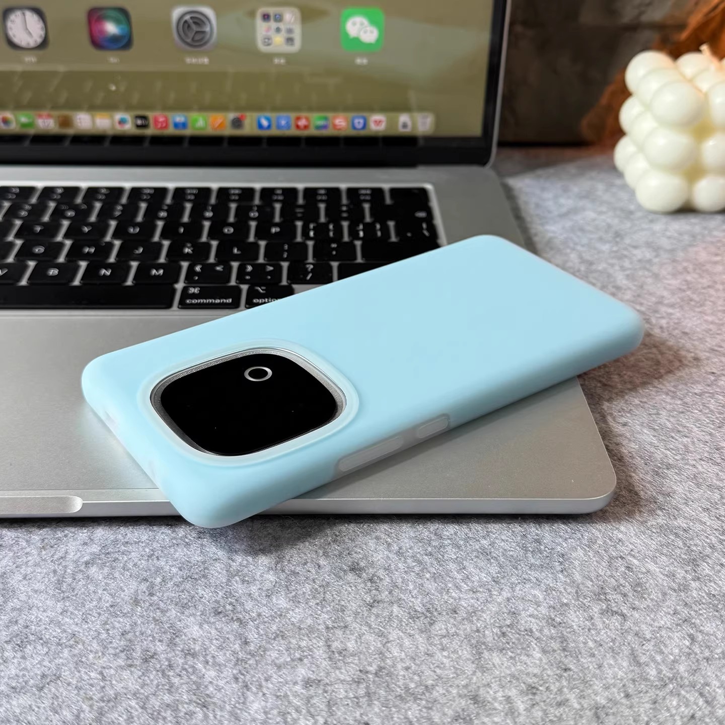 ins奶蓝适用OPPOFindX8S手机壳Findx9Pro耐脏X7液态硅胶Ultra雾面Reno14/13半透明12果冻感真我GT7防摔PRO男