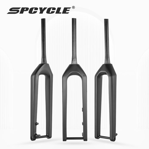 spcycle 2025新款29英寸碳纤维山地前叉27.5英寸山马硬叉