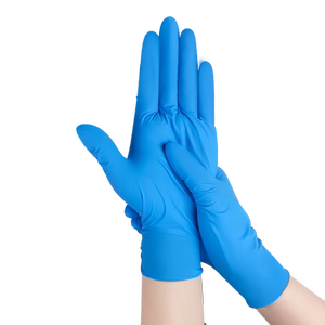 职安康一次性丁腈手套乳胶橡胶家务餐饮专用丁晴防水胶皮耐用加厚