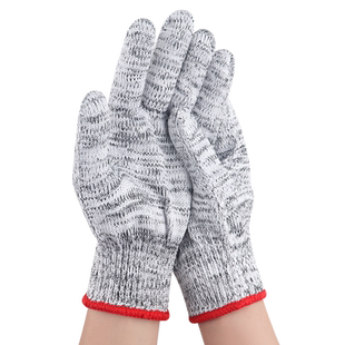 尼龙手套劳保加厚耐磨工作灰黑色线干活劳动劳工工地专用修车防护