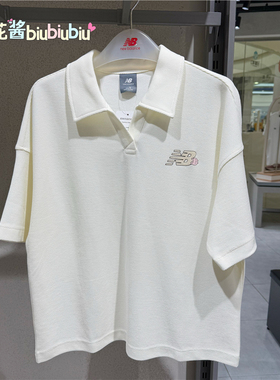 NEW BALANCE/NB2025夏联名纯棉翻领透气简约短袖POLO衫女NFF29112