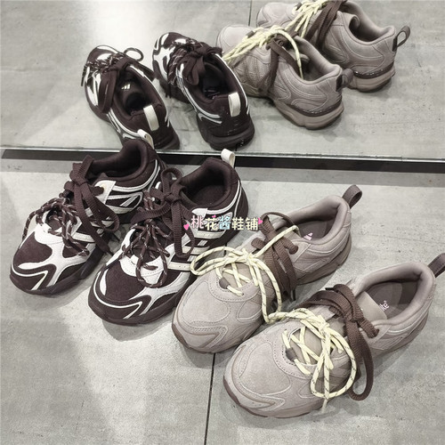 Adidas阿迪达斯26年秋女子拼色超轻稳定运动休闲鞋LA4341 LA4338